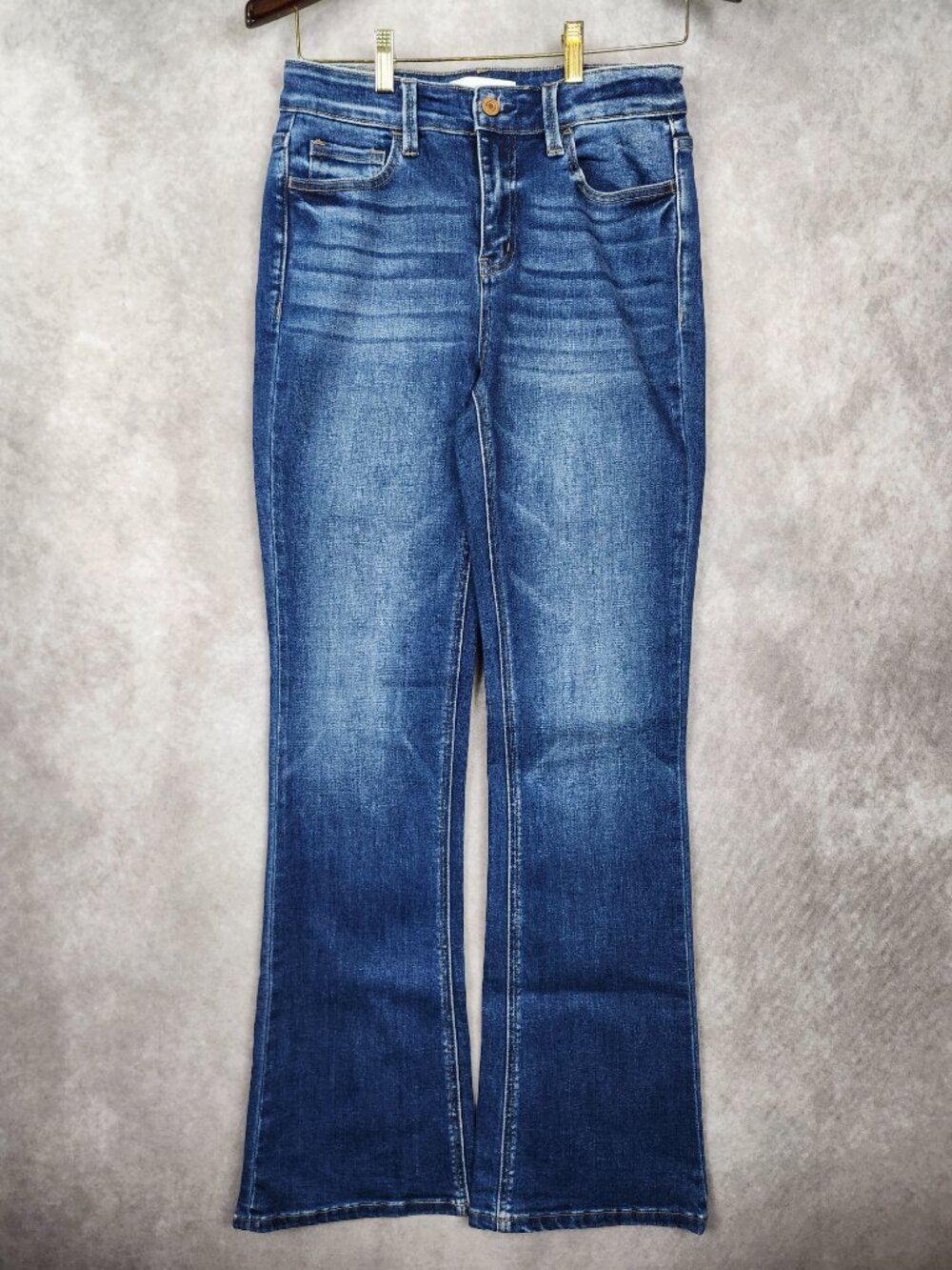 Vervet Dark Wash Bootcut Jeans Size 27 - Picture 1 of 5